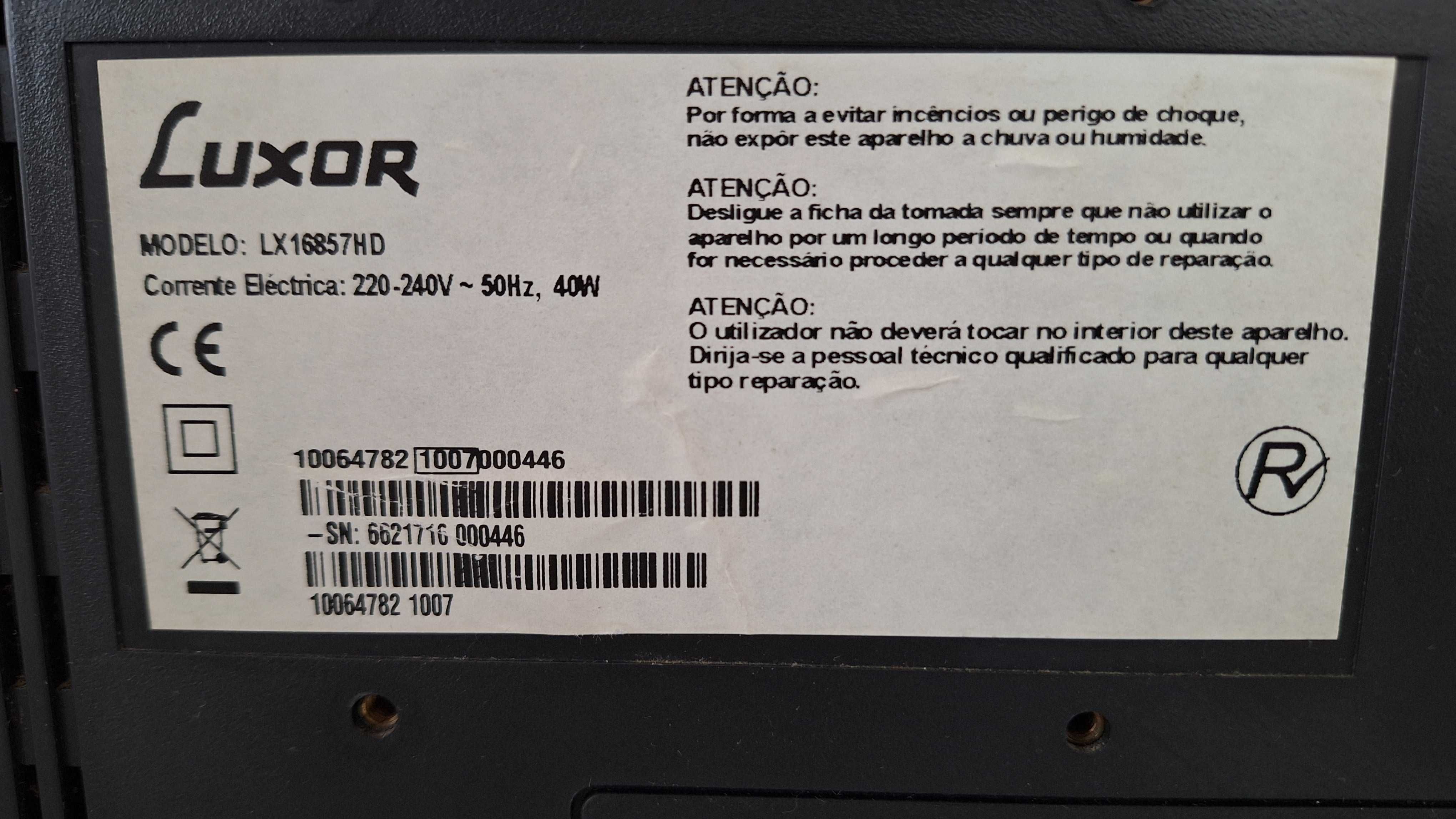 Luxor LCD 16" LX16857HD