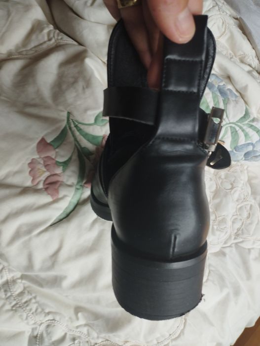 Rockowe botki sztyblety