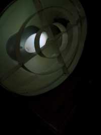 Lampa przemysłowa PRL - duża 250 watt