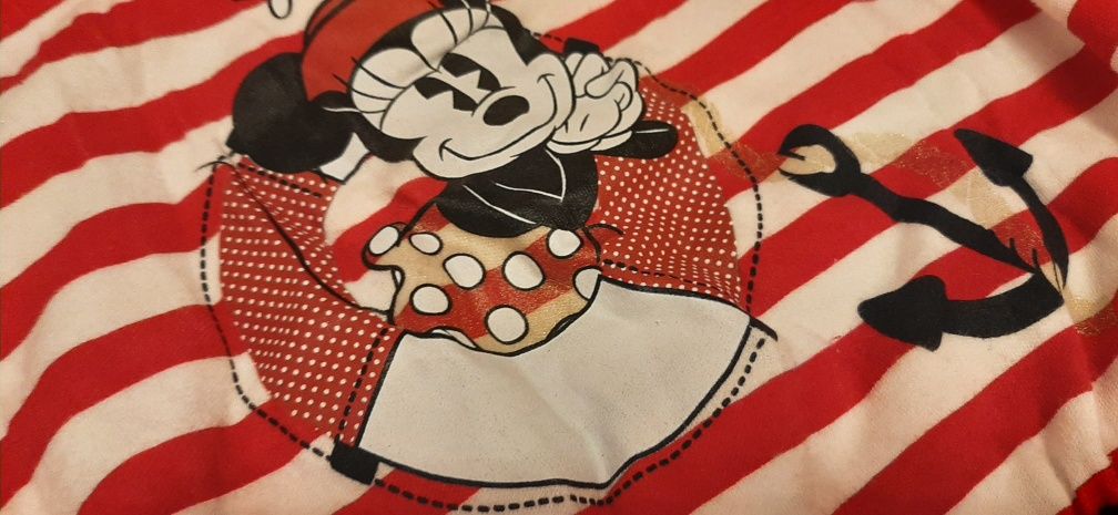 Sukienka w paski z myszką minnie h&m roz.122/128