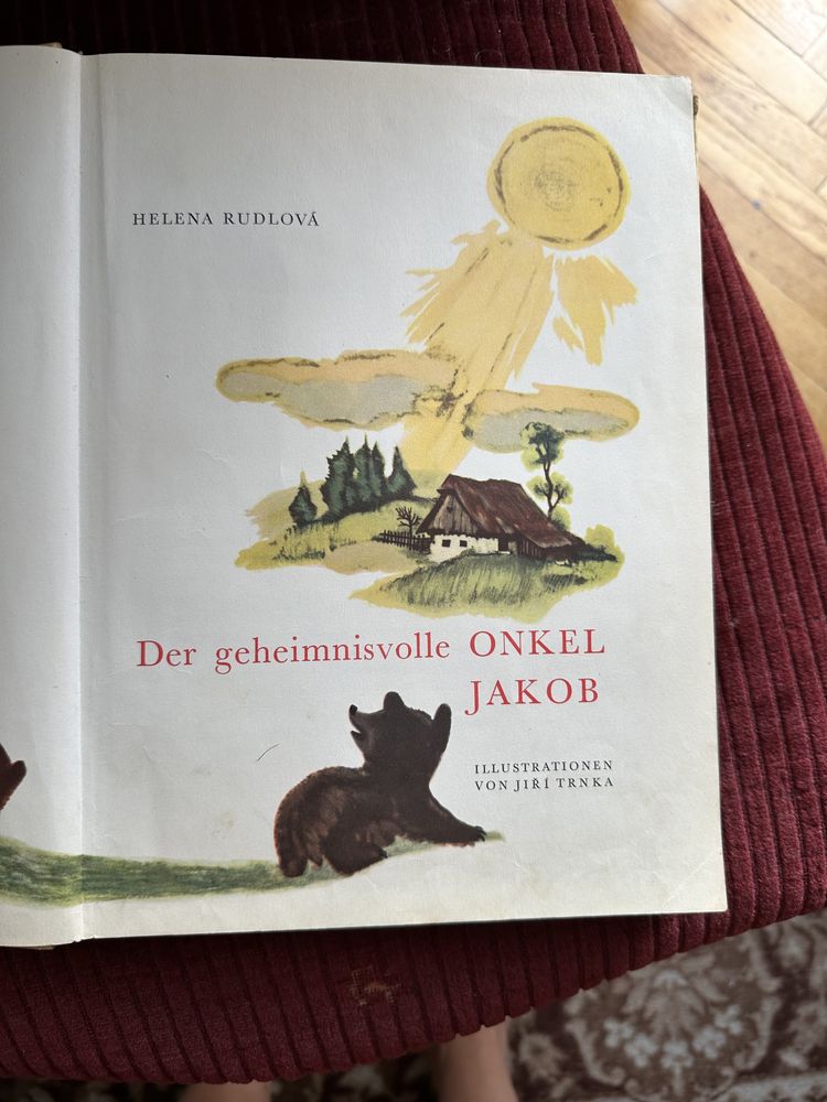 Книга для детей на немецком языке «der geheimnisvolle onkel jakob»