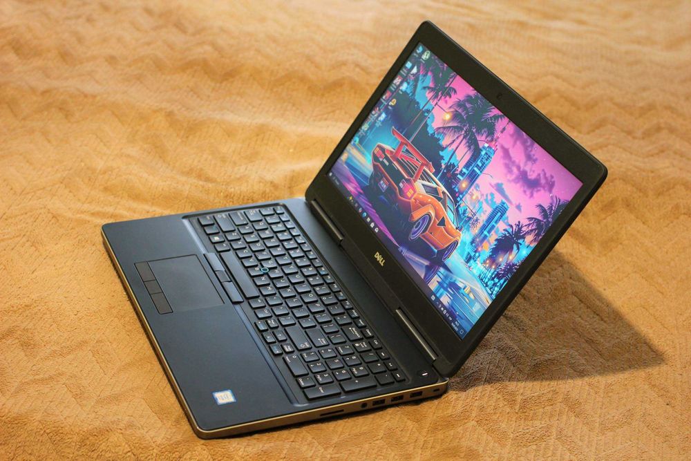 DELL 7510/intel Xeon E3-1505 V5/RadeonWX5170m 2GB/16GB/SSD512/АКБ4ч/15