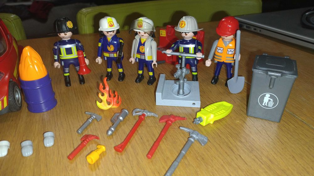 playmobil skuter sniezny straz pożarna rycerze pirat rower budowlaniec