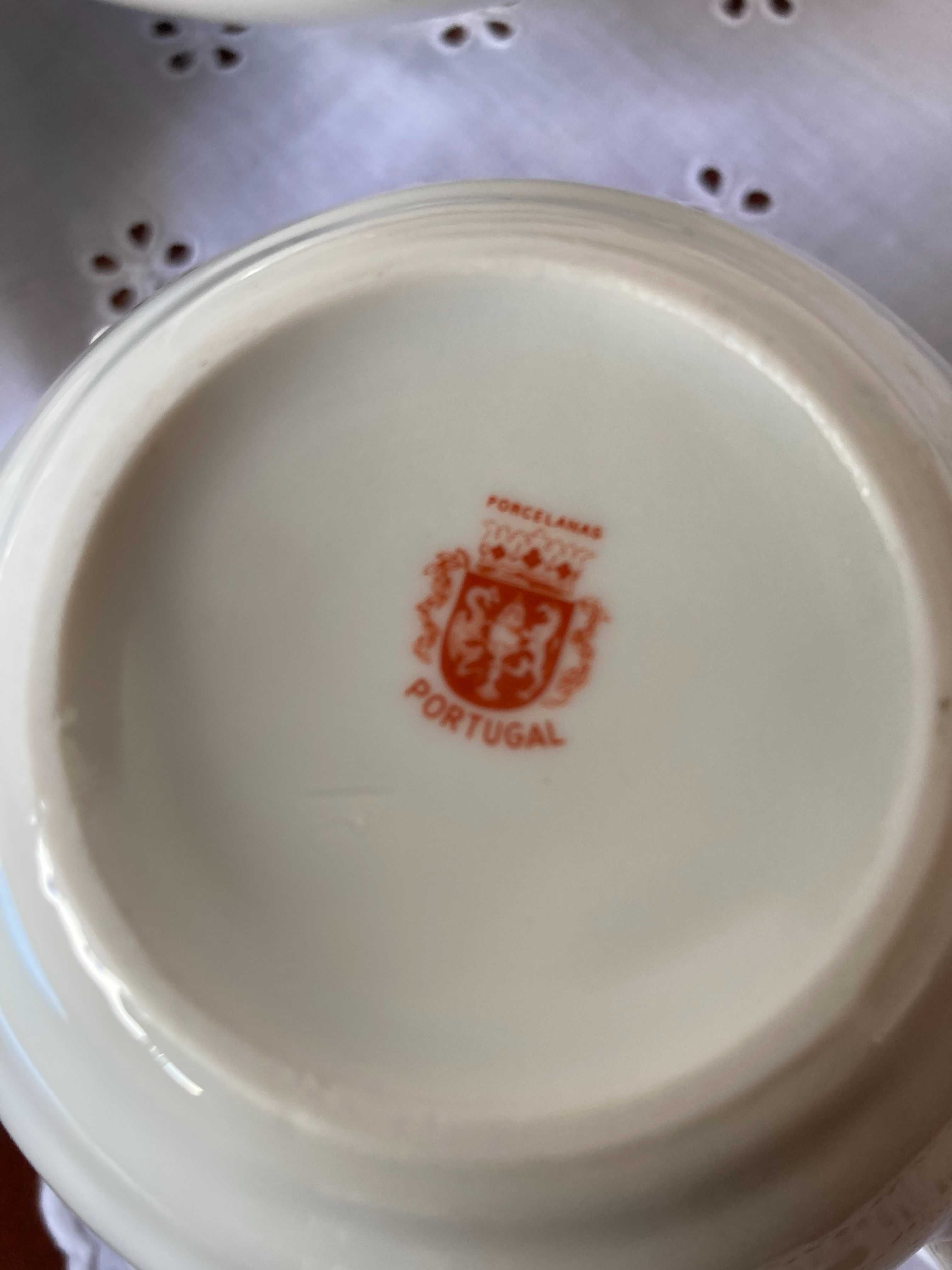 Serviço de Chá e Serviço de Café Porcelanas de Portugal