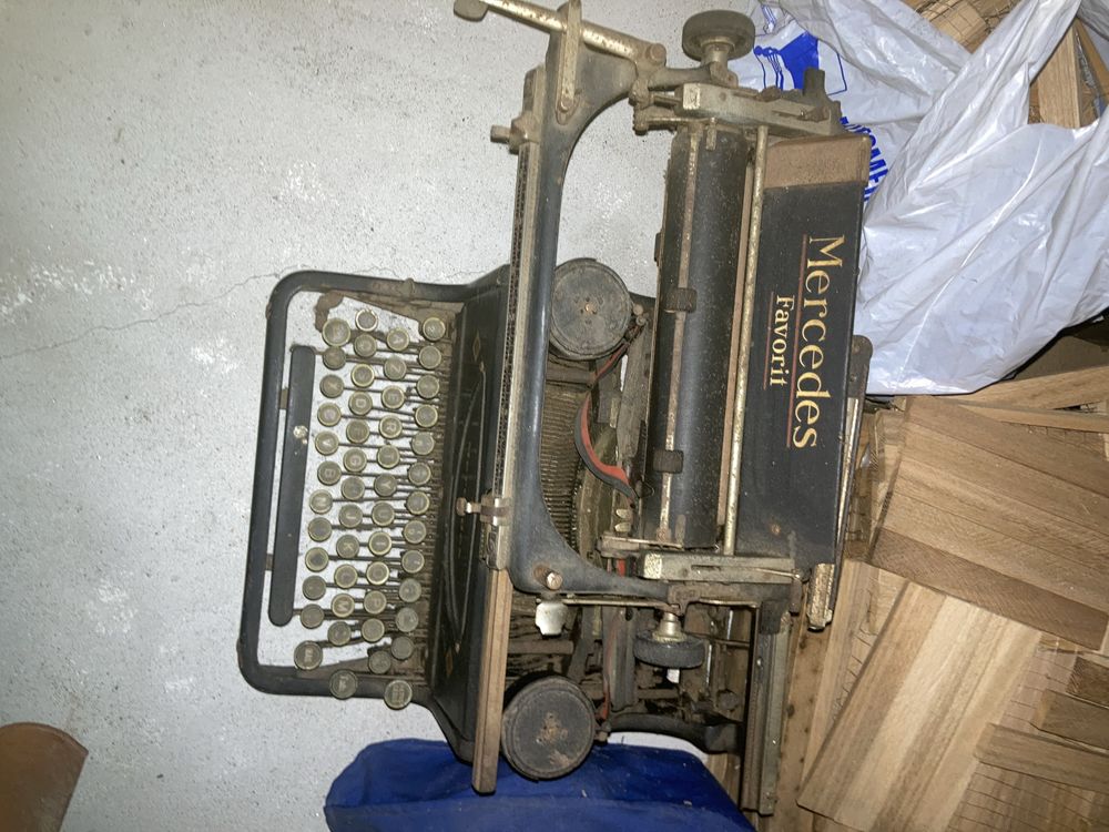 Máquina de escrever vintage