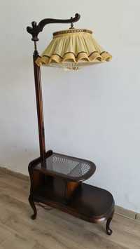 Lampa stylowa Chippendale Stolik