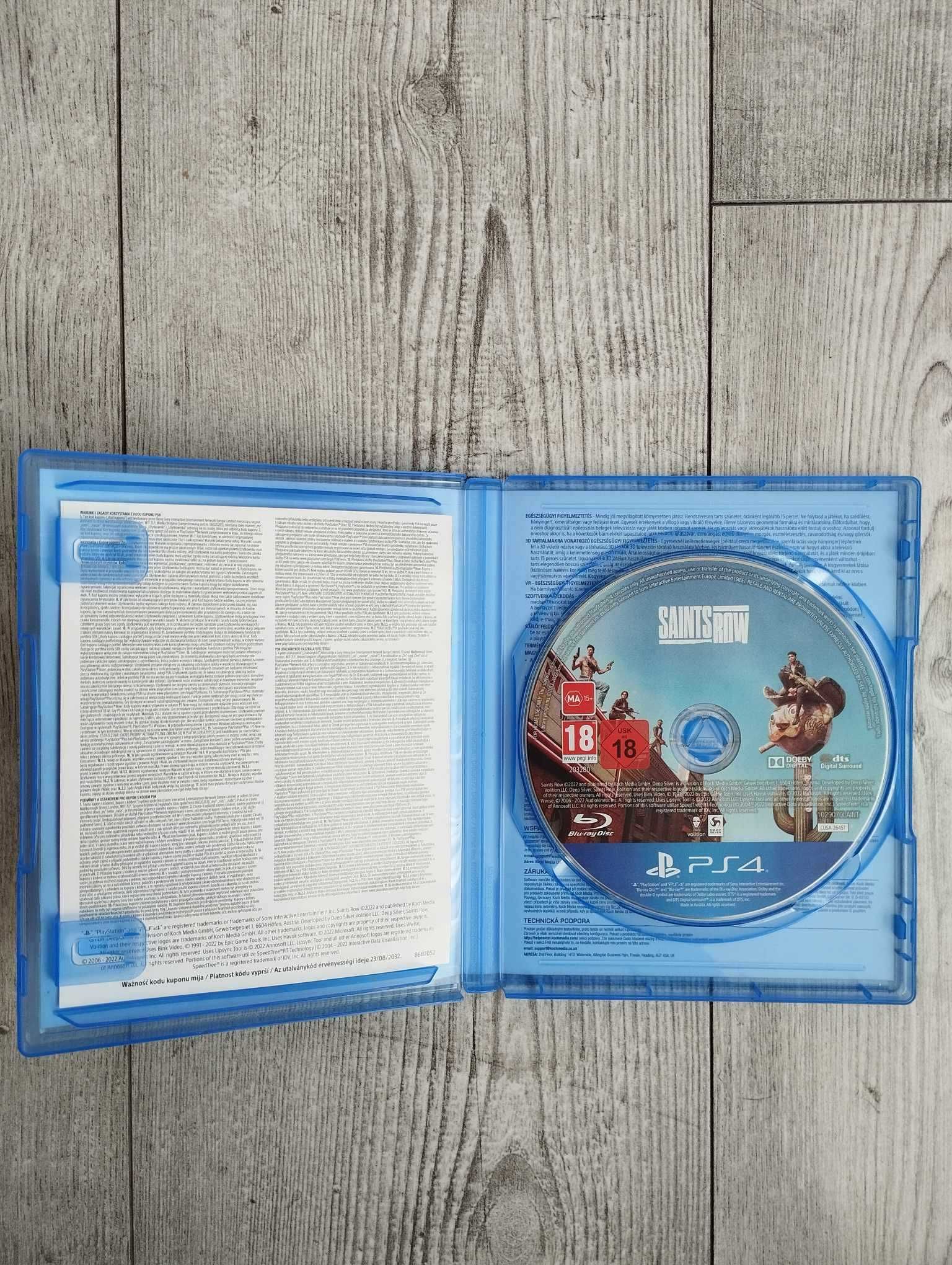 Gra Saints Row Day One Edition PS4/PS5 PL Playstation