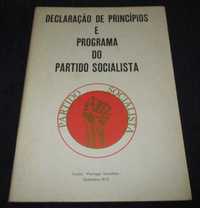 Livro Declaração de Princípios e Programa do Partido Socialista 1973