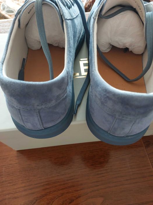 Кеди чоловічі блакитні LEGIT