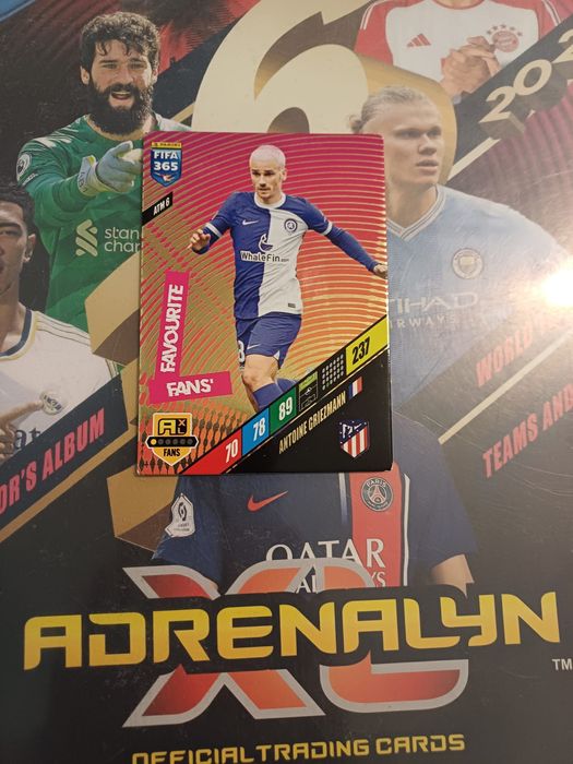 Karta piłkarska Antoine Griezmann FIFA 365 Adrenalyn 2024 piłka nożna