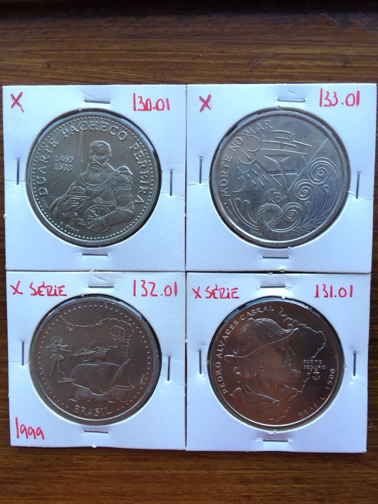 Moedas 200 escudos serie X