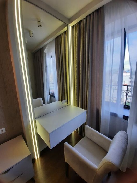 Кухня - студия и спальня в ЖК " Лимнос"/ Педагогическая