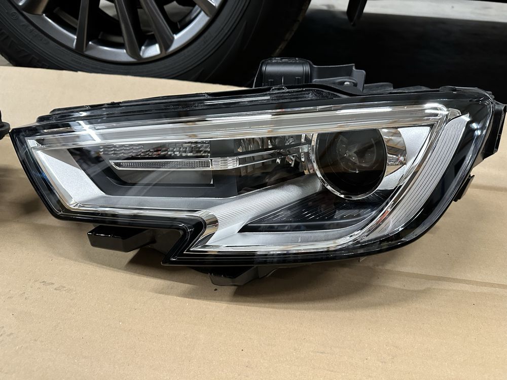 Передние фары Audi A3 8v Ауди А3 рестайлинг
