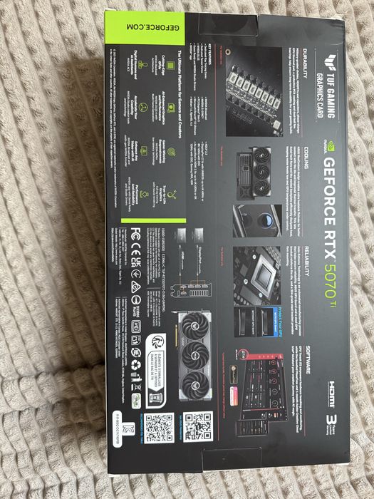 Відеокарта Asus TUF Gaming OC RTX 5070 Ti 16GB GDDR7