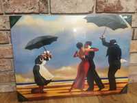 Jack Vettriano Śpiewający Kamerdyner 70x50 cm obraz płótno 
https://