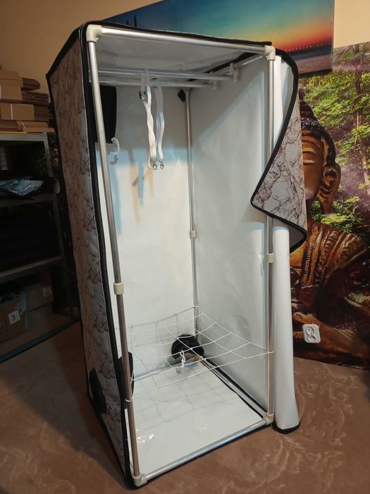Growbox 70x70x160 tytoń zioła warzywa mylar cbd thc szklarnia foliak