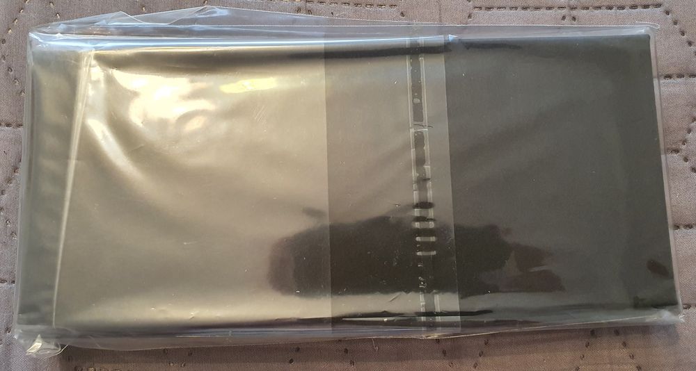 Mucha biała nowa, poszetka