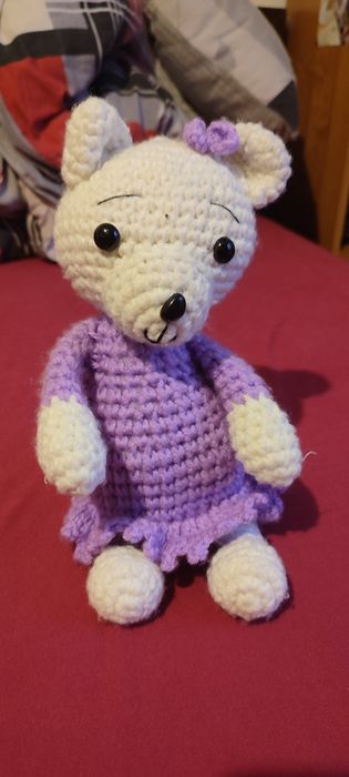 Miś robiony na szydełku. Diy