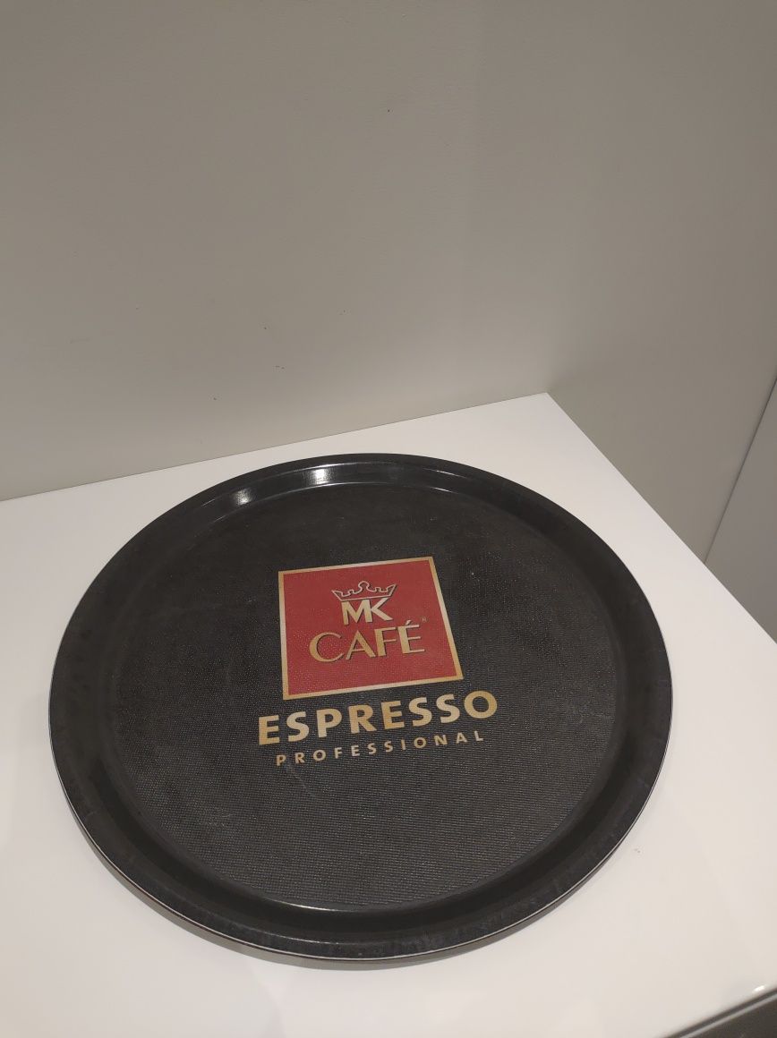 MK Café czarna taca 38 cm Espresso Professional