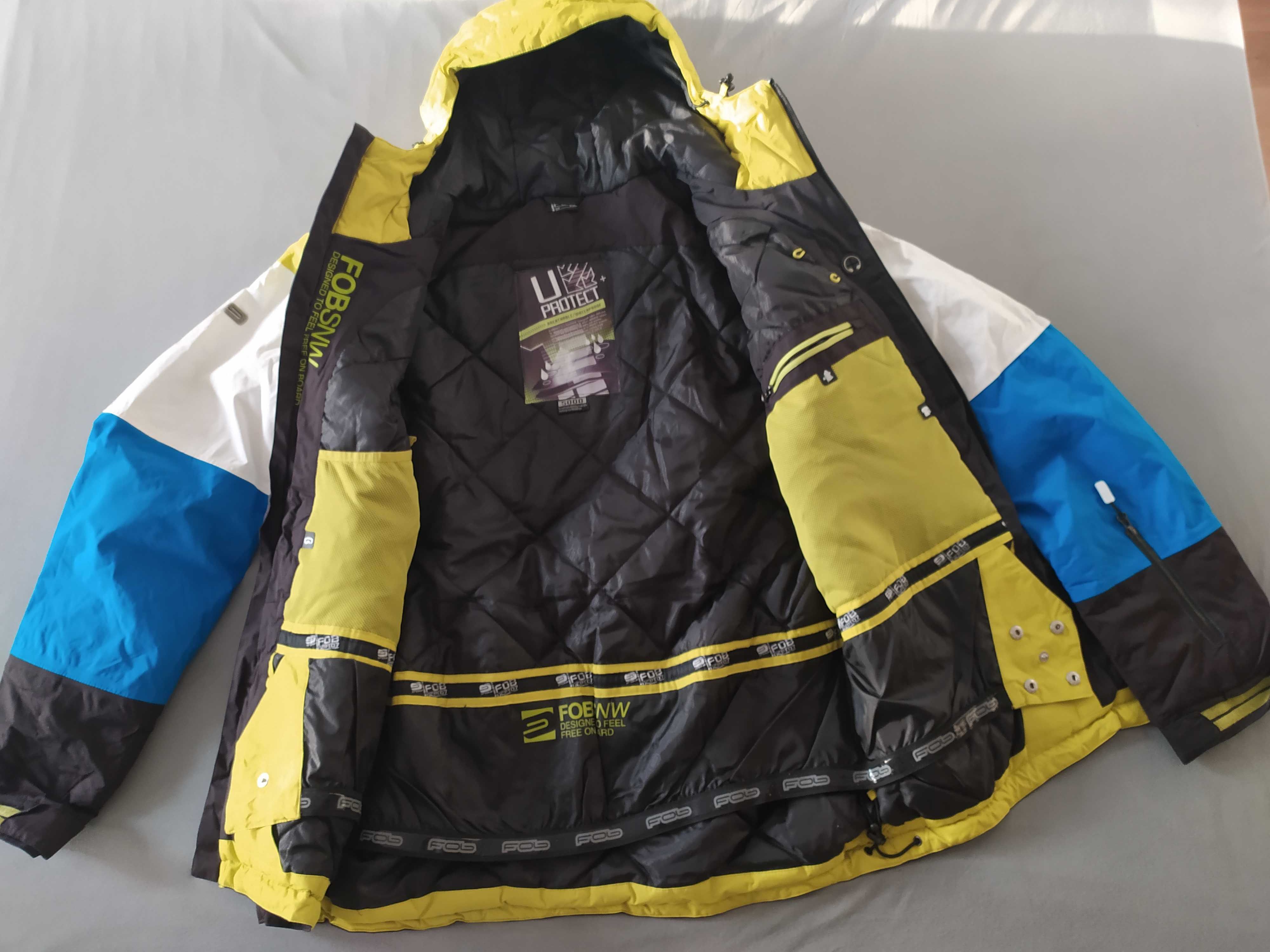 Nowy komplet snowboardowy FOB w rozm. XXL