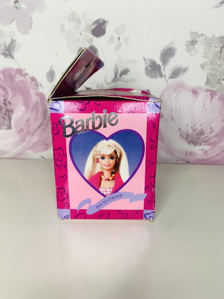 Barbie kubek Mattel vintage 1995