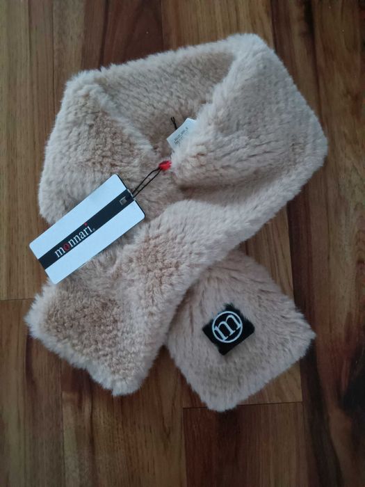 Szalik ze sztucznego futerka NOWY z metką MONNARI