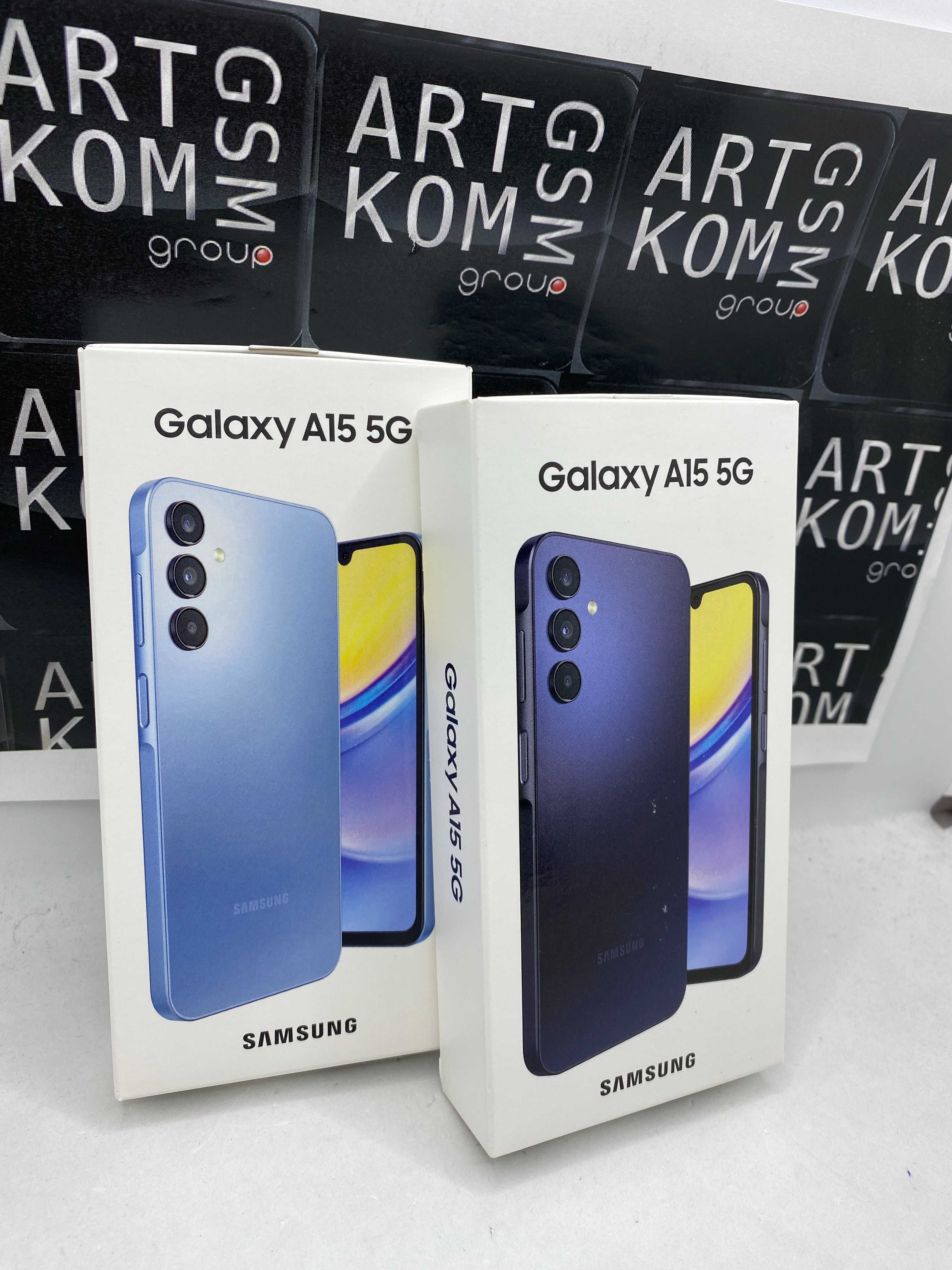 NAJTANIEJ od ARTKOM NOWY Samsung A15 5G 4/128GB Kolory 639zł HIT Cena