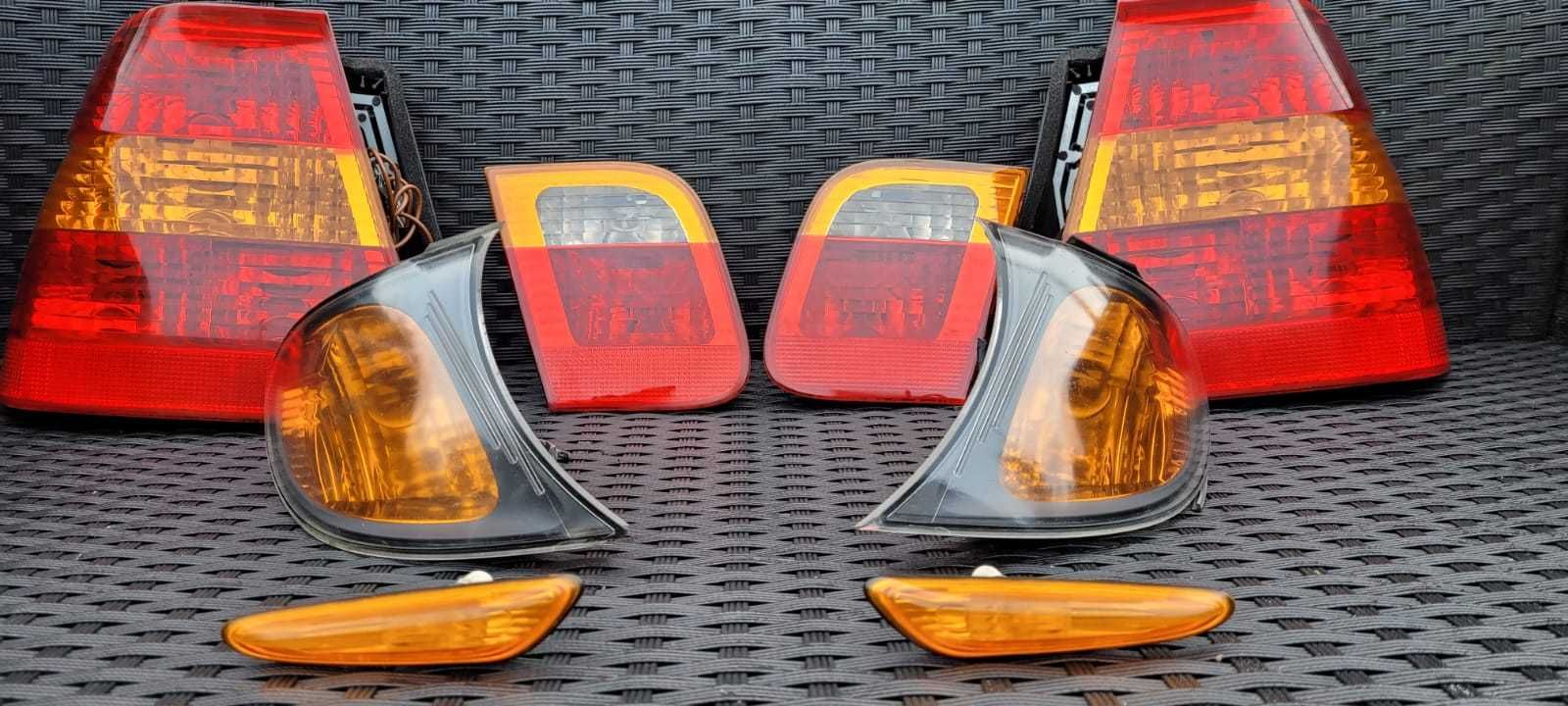 Lampy kierunkowskazy pomarańczowe BMW 3 E46 sedan lift