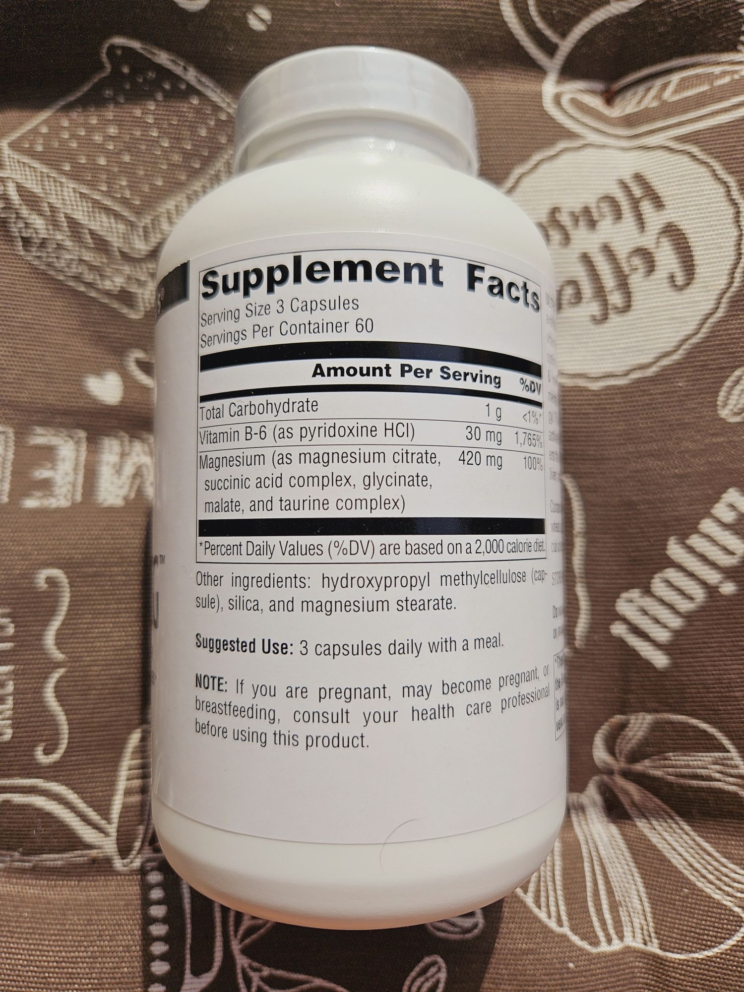 Source Naturals Ultra Mag Ультра маг магній В6 + новинка у капсулах