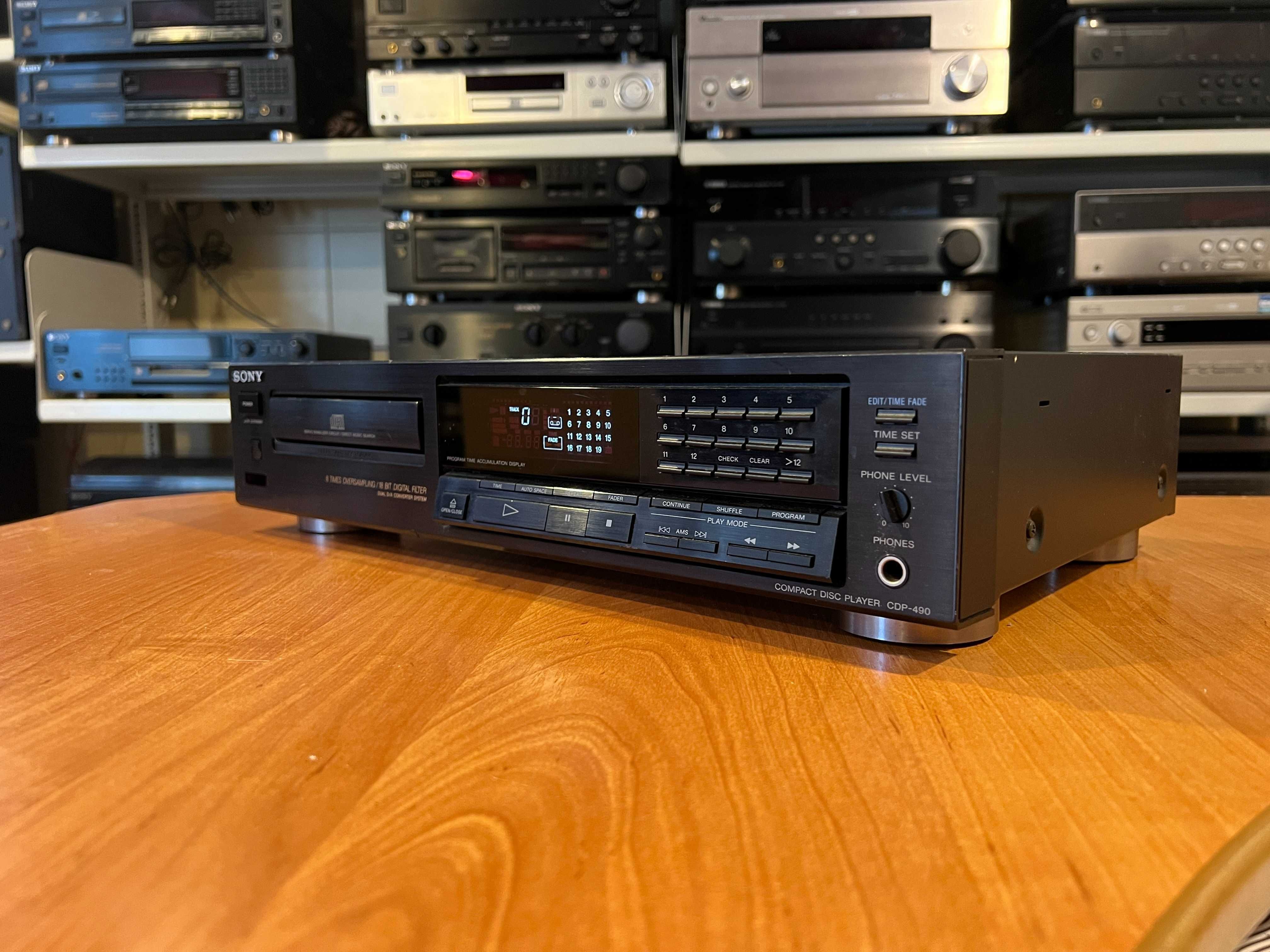 Odtwarzacz płyt CD Sony CDP-490 Audio Room