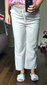 Spodnie ciążowe 7/8 jasny róż firmy NEXT roz. 38