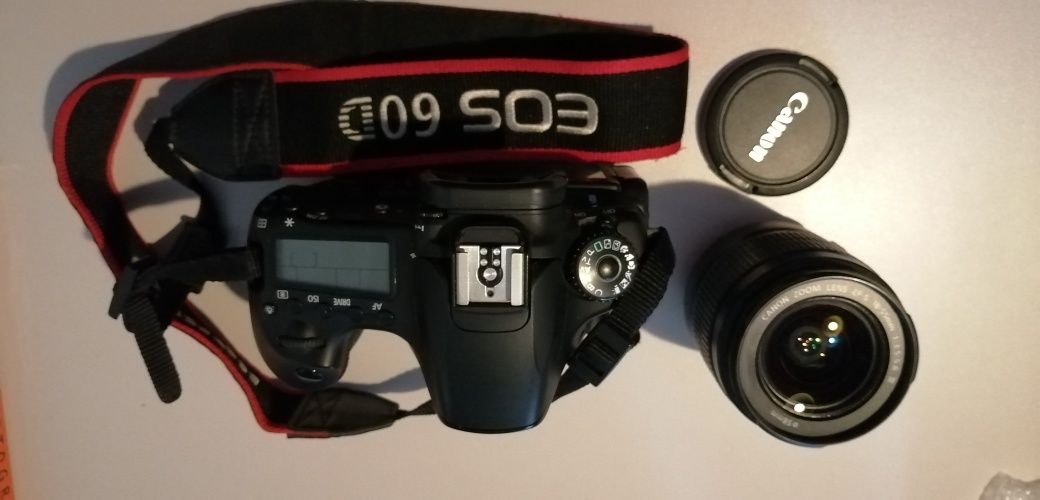 Canon 60d com lente 18 55