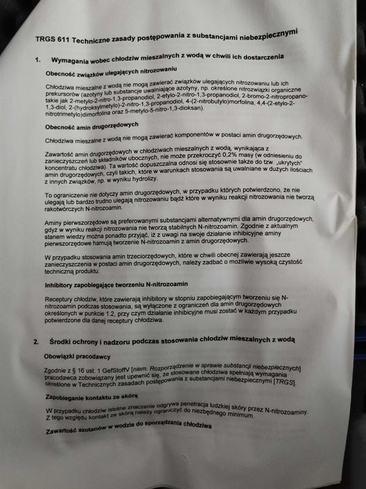 Refraktometr -Analizator emulsji chłodniczych