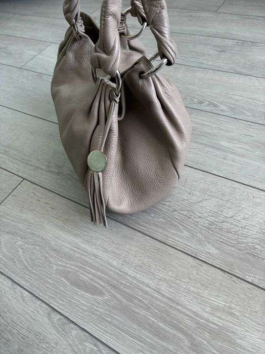 Шкіряна брендова сумка Фурла Furla кожаная сумочка шоппер оригінал