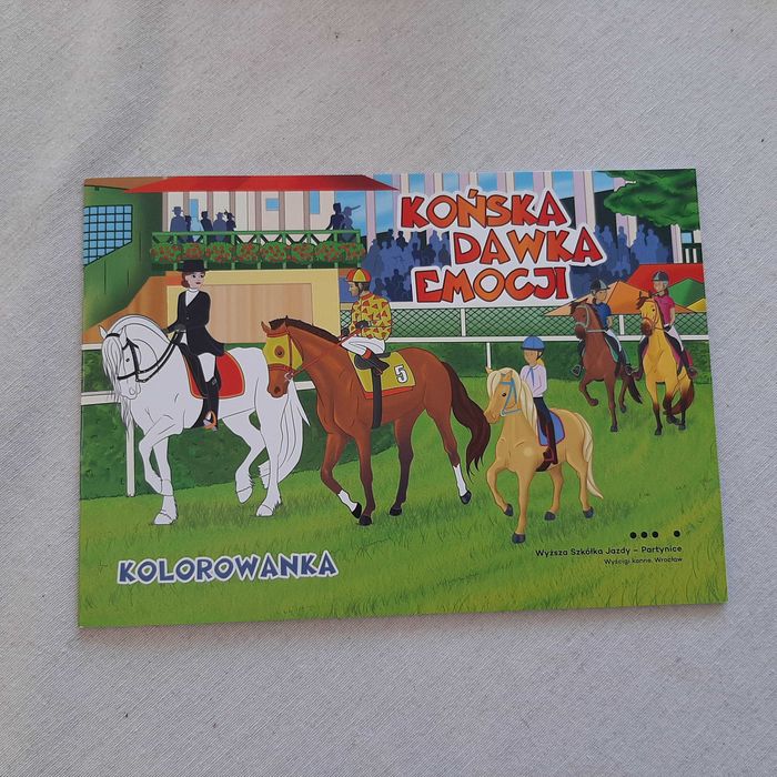 Kolorowanka - końska dawka emocji
