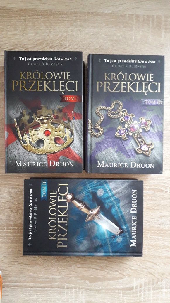 M. Druon, Królowie przeklęci t. 1-3