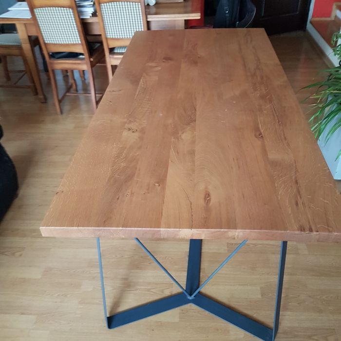 Stół 172x82x78x4cm lity dąb