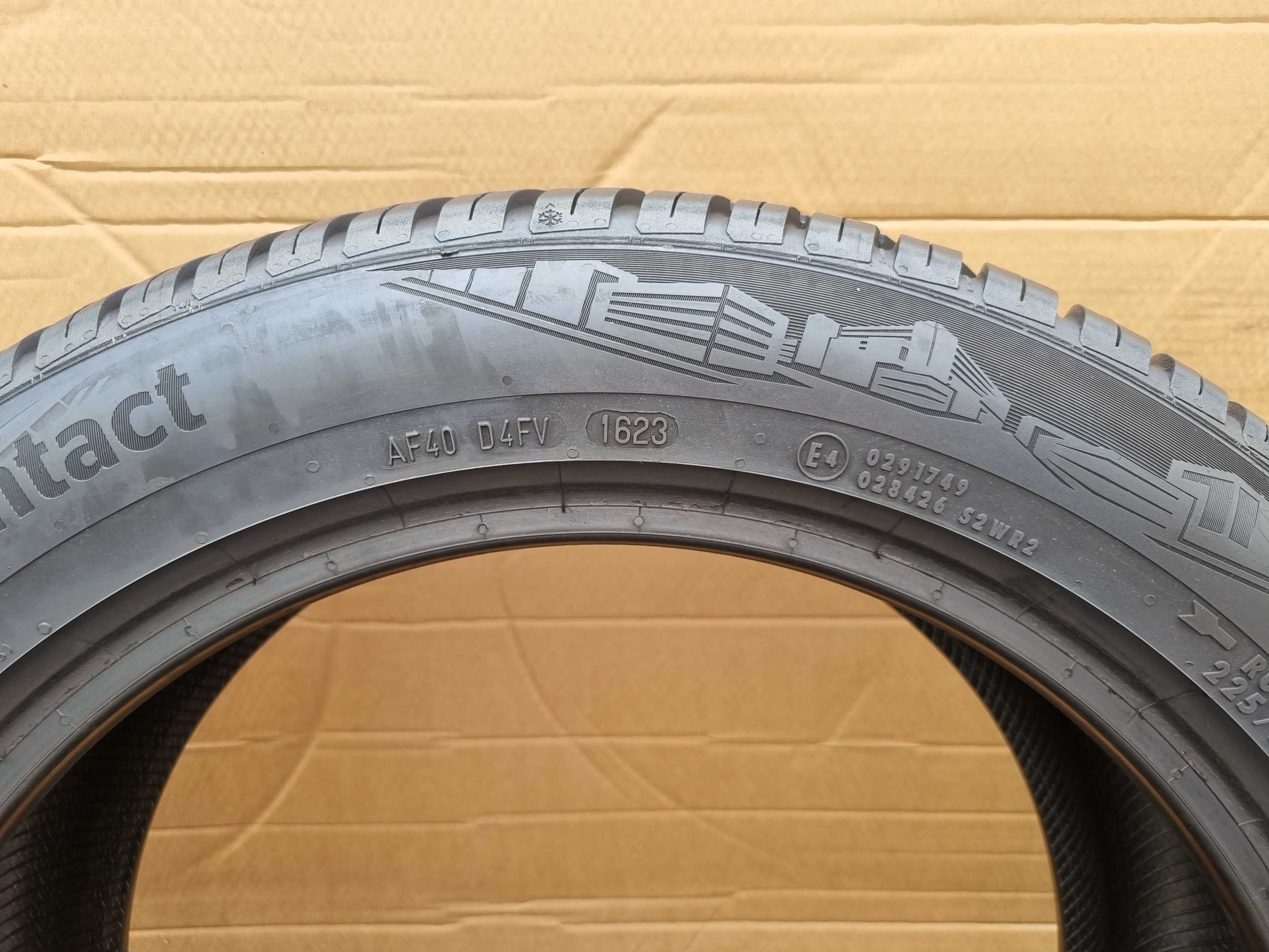 Opony Całoroczne 225/50/17 98V XL Continental AllSeason Rok 2023