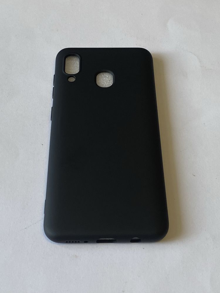 Чехол Samsung A20 / A30 Плотний Протиударний з мікрофіброю