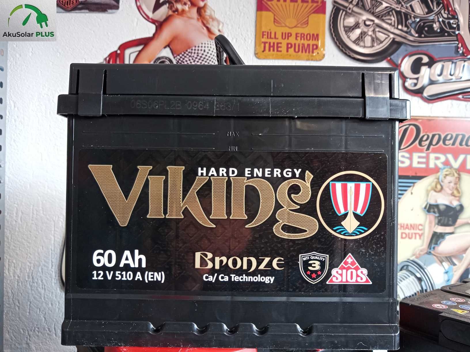Akumulator Viking 60Ah 510A P+ tel.791x317x644