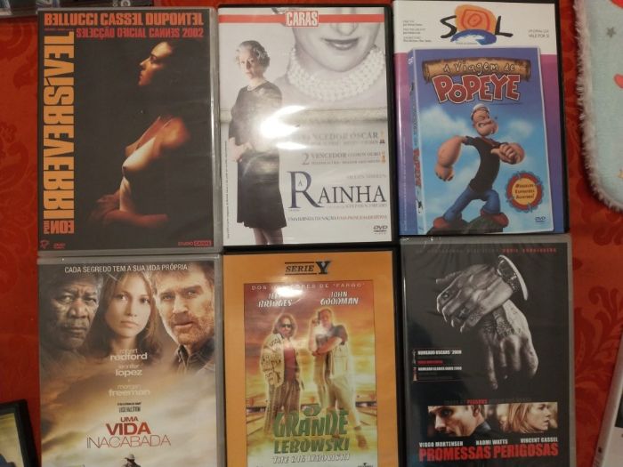 DVDs filmes à escolha