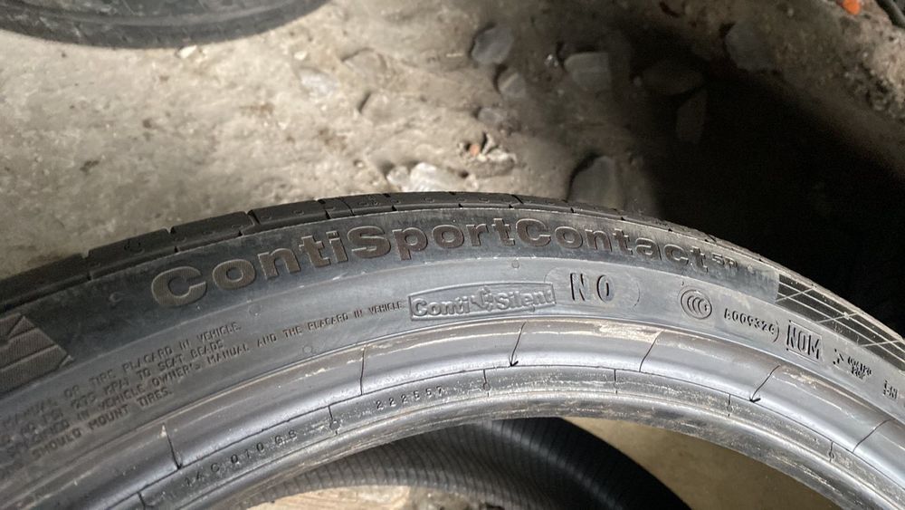 315.30.21 Continental 2шт лето БУ склад шины резина из Европы 30 R21