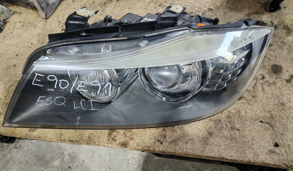 Farol esquerdo Lci bmw E90/E91 bi-xenon