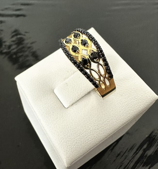 Złoty pierscionek 14k próba 585