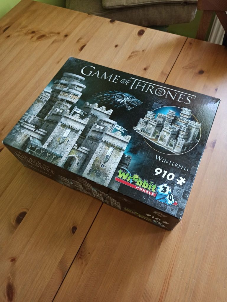 Game of trones puzzle 3d Winterfell