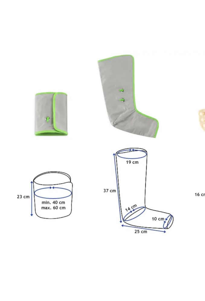 Botas de Pressoterapia de Uso Doméstico