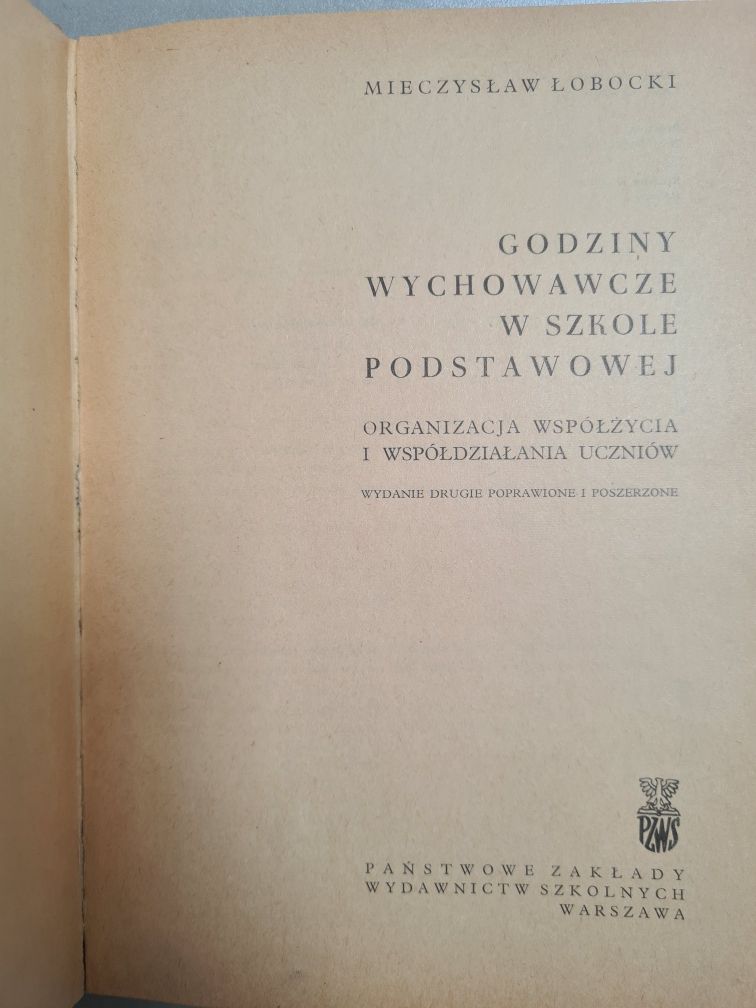 Godziny wychowawcze w szkole podstawowej - Mieczysław Łobocki