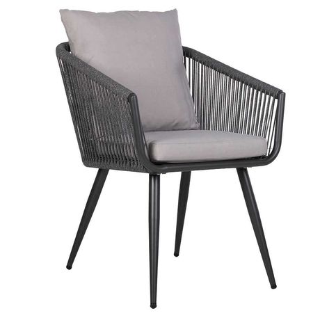 Krzesło ogrodowe i do jadalni Aluminium, sznurek - DUŻE ILOŚCI
