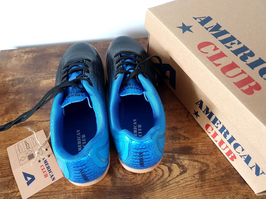 XA4 buty trampki sportowe damskie męskie niebieskie halówki czarne