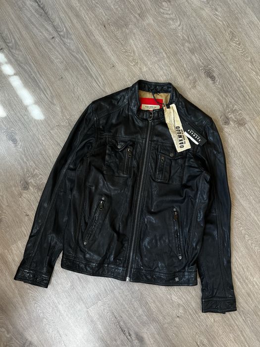 Oakwood Saul Leather Jacket чоловіча шкіряна куртка нова